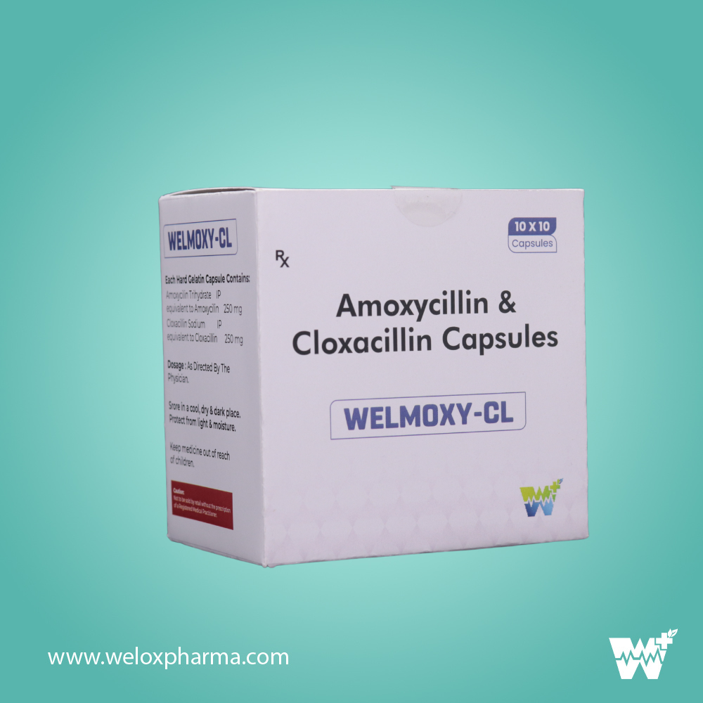 Welmoxy - CL Amoxycillin & Cloxacillin Capsules