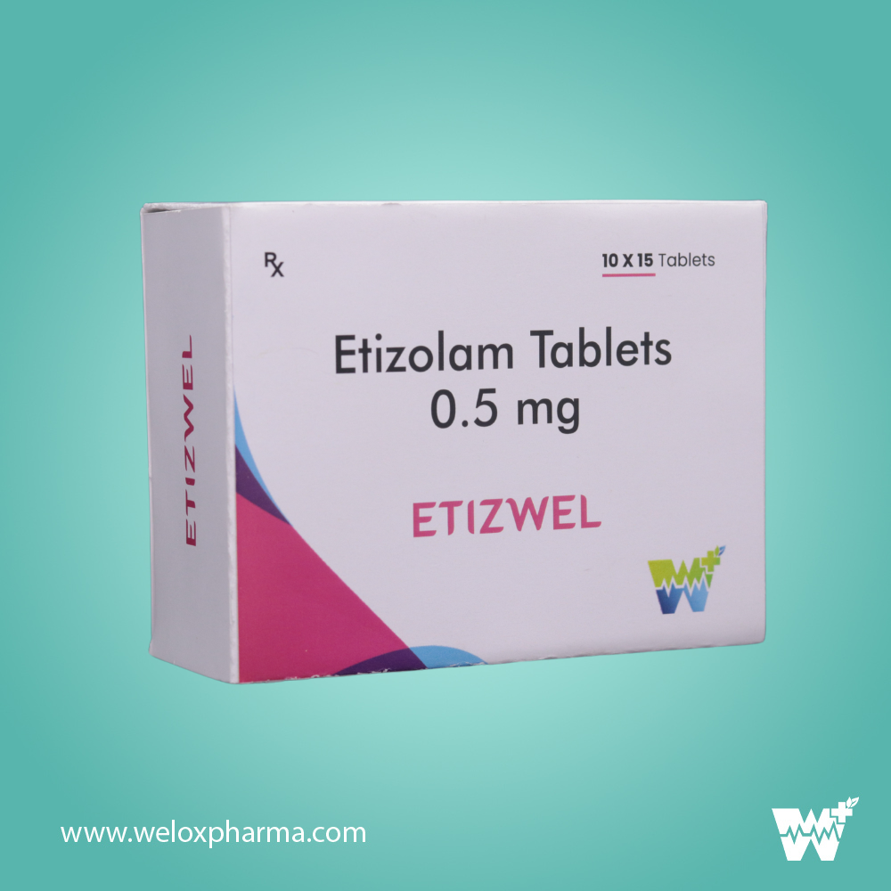 Etizwel Etizolam Tablets 0.5 Mg